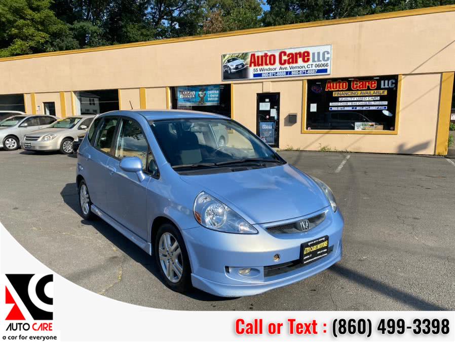 2008 Honda Fit 5dr HB Auto Sport, available for sale in Vernon, Connecticut | Auto Care Motors. Vernon, Connecticut