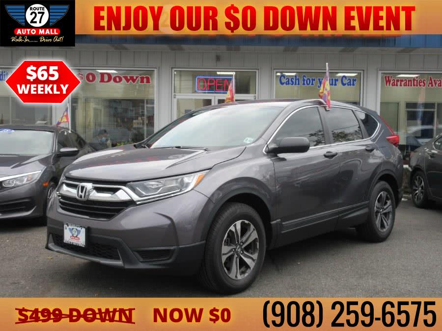 2018 Honda CR-V LX AWD, available for sale in Linden, New Jersey | Route 27 Auto Mall. Linden, New Jersey