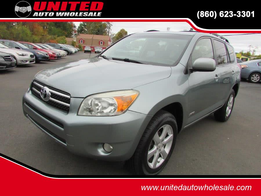 2008 Toyota RAV4 4WD 4dr 4-cyl 4-Spd AT Ltd, available for sale in East Windsor, Connecticut | United Auto Sales of E Windsor, Inc. East Windsor, Connecticut