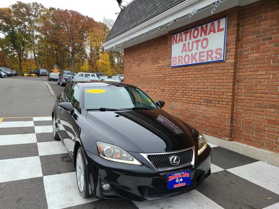 2011 Lexus IS 250 4dr Sport AWD w/NAV, available for sale in Waterbury, Connecticut | National Auto Brokers, Inc.. Waterbury, Connecticut