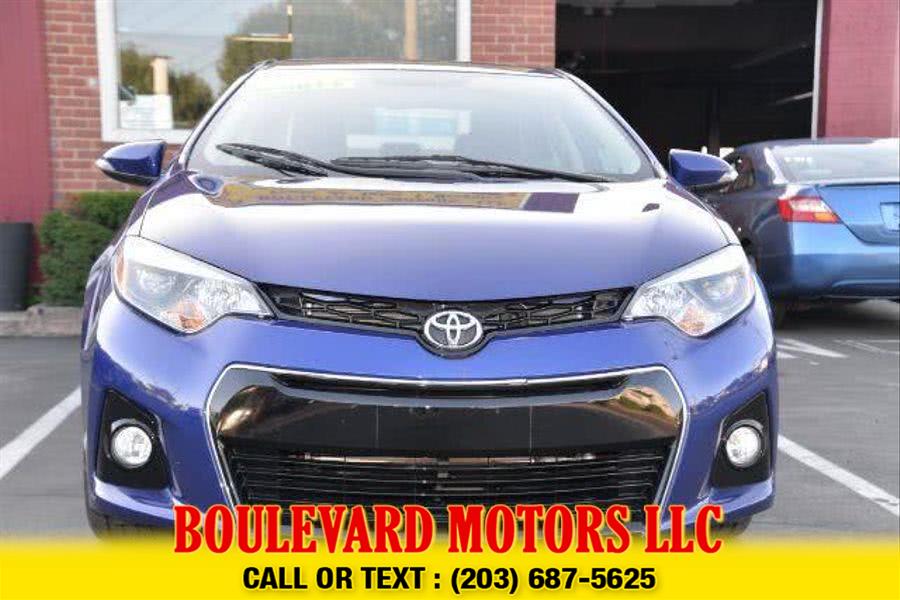 2016 Toyota Corolla S Plus Sedan 4D, available for sale in New Haven, Connecticut | Boulevard Motors LLC. New Haven, Connecticut