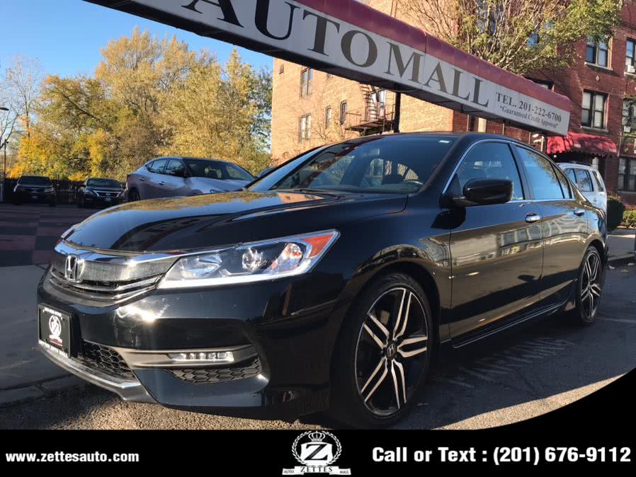 2017 Honda Accord Sedan Sport CVT, available for sale in Jersey City, New Jersey | Zettes Auto Mall. Jersey City, New Jersey