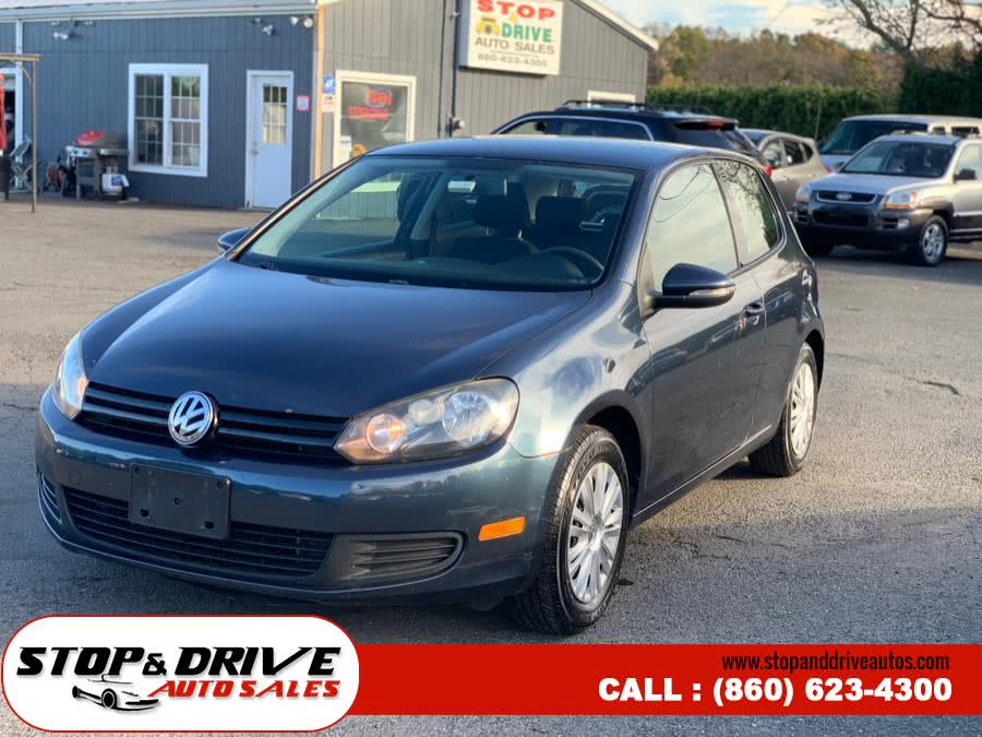 2010 Volkswagen Golf 2dr HB Auto PZEV, available for sale in East Windsor, Connecticut | Stop & Drive Auto Sales. East Windsor, Connecticut