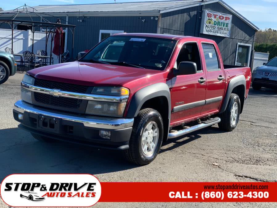 2004 Chevrolet Colorado Crew Cab 126.0" WB 4WD 1SB LS Z85, available for sale in East Windsor, Connecticut | Stop & Drive Auto Sales. East Windsor, Connecticut