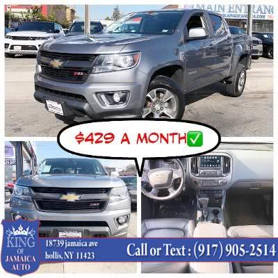 2018 Chevrolet Colorado 4WD Crew Cab 128.3" Z71, available for sale in Hollis, New York | King of Jamaica Auto Inc. Hollis, New York