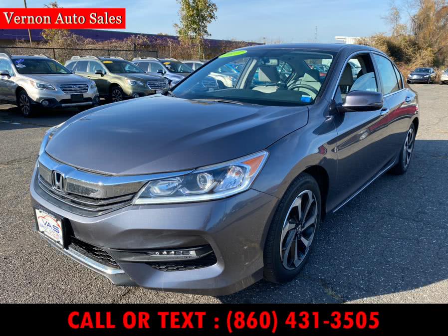 2017 Honda Accord Sedan EX-L CVT, available for sale in Manchester, Connecticut | Vernon Auto Sale & Service. Manchester, Connecticut