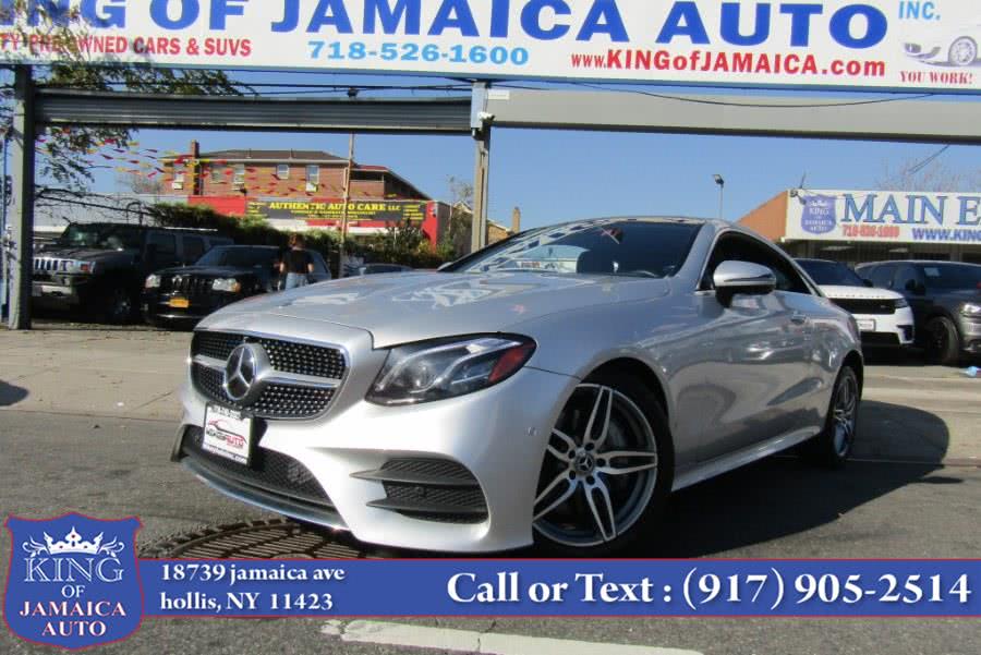 2018 Mercedes-Benz E-Class E 400 4MATIC Coupe, available for sale in Hollis, New York | King of Jamaica Auto Inc. Hollis, New York