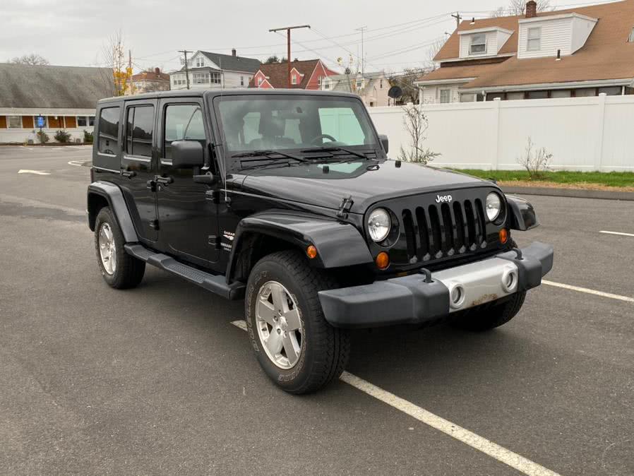2009 Jeep Wrangler Unlimited 4WD 4dr Sahara, available for sale in Bridgeport, Connecticut | CT Auto. Bridgeport, Connecticut