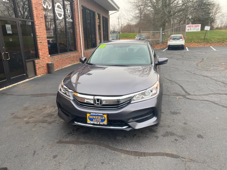 2017 Honda Accord Sedan LX CVT, available for sale in Middletown, Connecticut | Newfield Auto Sales. Middletown, Connecticut