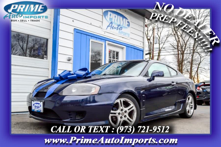 2006 Hyundai Tiburon 2dr Cpe GT V6 4-Spd Auto, available for sale in Bloomingdale, New Jersey | Prime Auto Imports. Bloomingdale, New Jersey 2006 Hyundai Tiburon 2dr Cpe GT V6 4-Spd Auto, available for sale in Bloomingdale, New Jersey | Prime Auto Imports. Bloomingdale, New Jersey