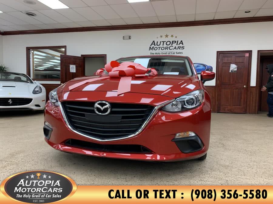 2016 Mazda Mazda3 4dr Sdn Auto i Sport, available for sale in Union, New Jersey | Autopia Motorcars Inc. Union, New Jersey 2016 Mazda Mazda3 4dr Sdn Auto i Sport, available for sale in Union, New Jersey | Autopia Motorcars Inc. Union, New Jersey