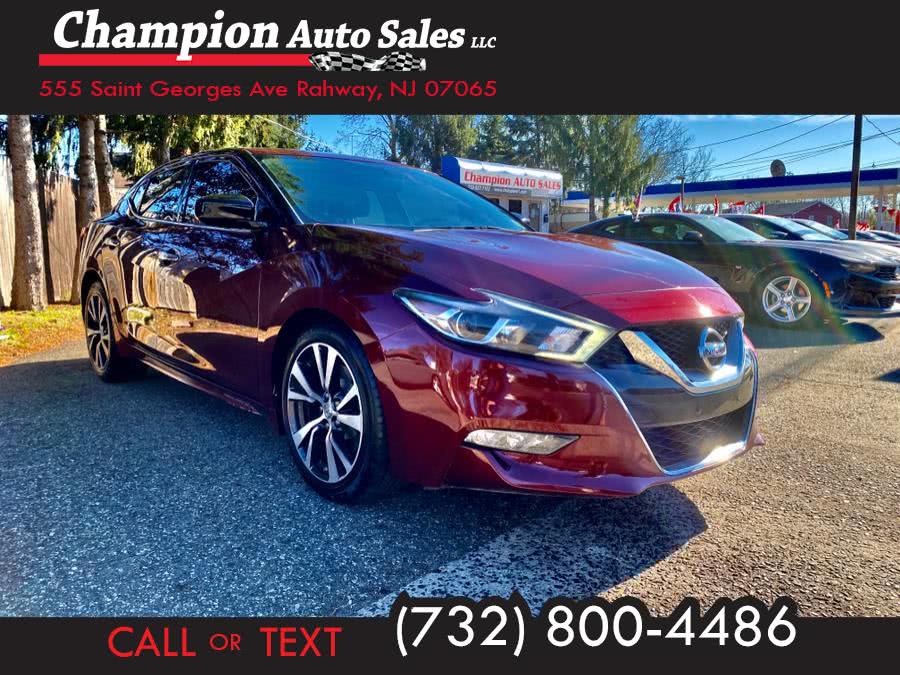 Used 2016 Nissan Maxima in Rahway, New Jersey | Champion Auto Sales. Rahway, New Jersey