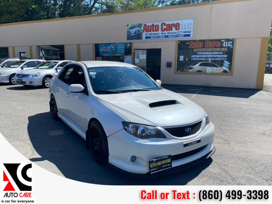 2008 Subaru Impreza Sedan 4dr Man WRX w/Premium Pkg, available for sale in Vernon, Connecticut | Auto Care Motors. Vernon, Connecticut