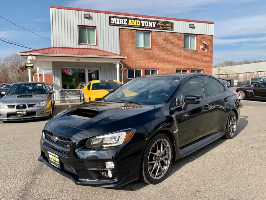 2015 Subaru WRX STI 4dr Sdn Limited, available for sale in South Windsor, Connecticut | Mike And Tony Auto Sales, Inc. South Windsor, Connecticut