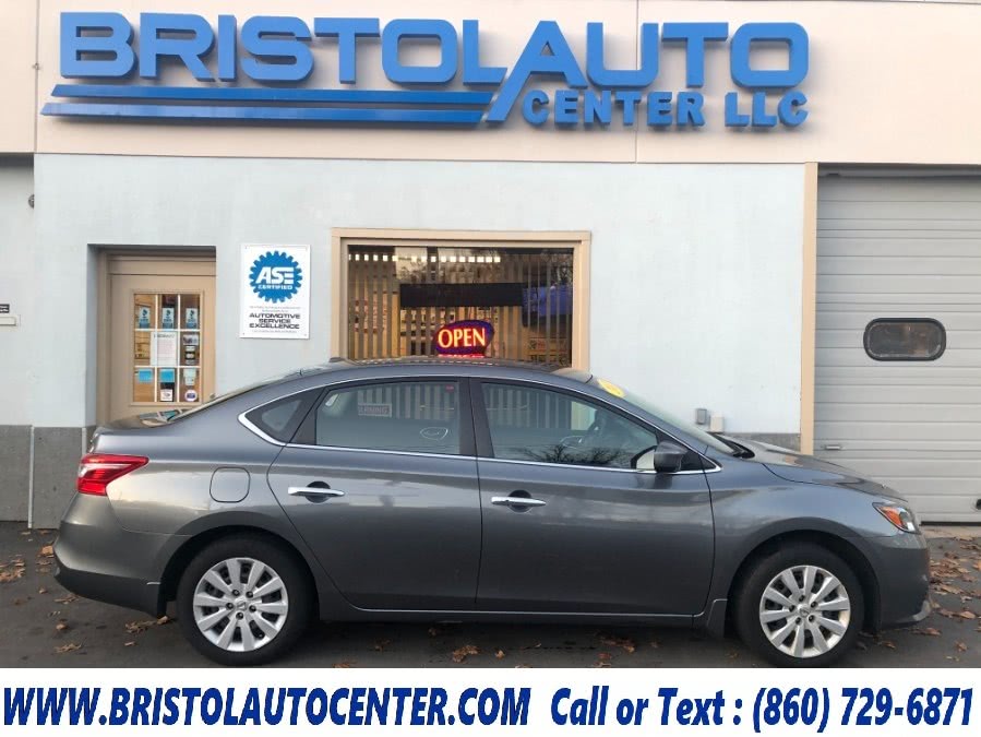 2017 Nissan Sentra SV CVT, available for sale in Bristol, Connecticut | Bristol Auto Center LLC. Bristol, Connecticut