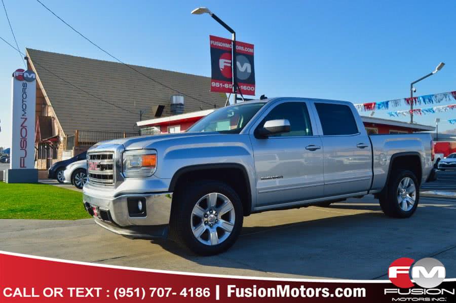 2014 GMC Sierra 1500 2WD Crew Cab 143.5" SLE, available for sale in Moreno Valley, California | Fusion Motors Inc. Moreno Valley, California
