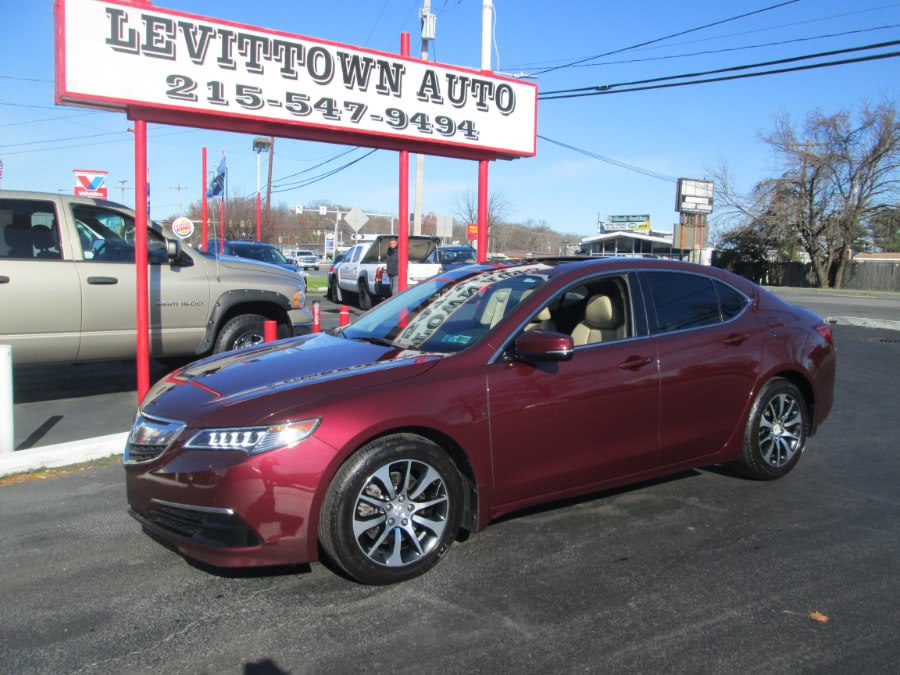 2015 Acura TLX 4dr Sdn FWD, available for sale in Levittown, Pennsylvania | Levittown Auto. Levittown, Pennsylvania