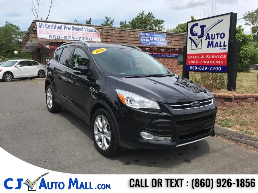 2016 Ford Escape 4WD 4dr Titanium, available for sale in Bristol, Connecticut | CJ Auto Mall. Bristol, Connecticut