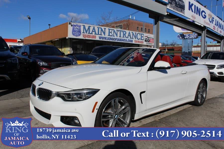 2018 BMW 4 Series 440i xDrive Convertible, available for sale in Hollis, New York | King of Jamaica Auto Inc. Hollis, New York