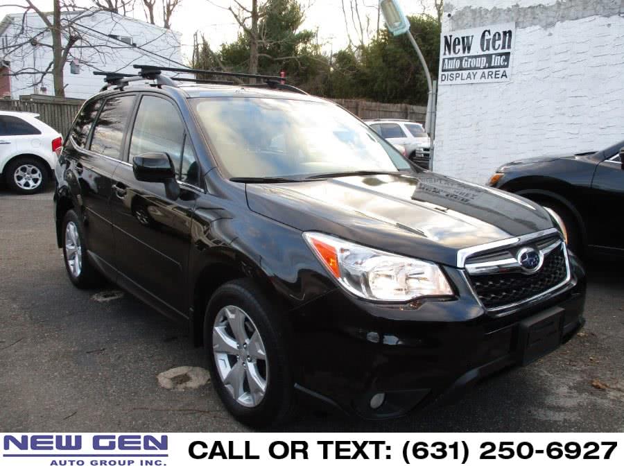 2015 Subaru Forester 4dr CVT 2.5i Limited PZEV, available for sale in West Babylon, New York | New Gen Auto Group. West Babylon, New York