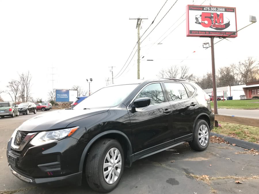 2017 NISSAN ROUGE 2.5 S Sedan, available for sale in Hamden, Connecticut | 5M Motor Corp. Hamden, Connecticut