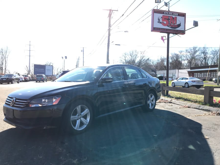 2014 Volkswagen Passat 4dr Sdn 1.8T Auto Wolfsburg Ed PZEV, available for sale in Hamden, Connecticut | 5M Motor Corp. Hamden, Connecticut