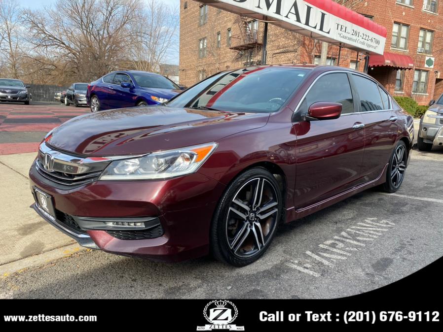 2016 Honda Accord Sedan 4dr I4 CVT Sport, available for sale in Jersey City, New Jersey | Zettes Auto Mall. Jersey City, New Jersey