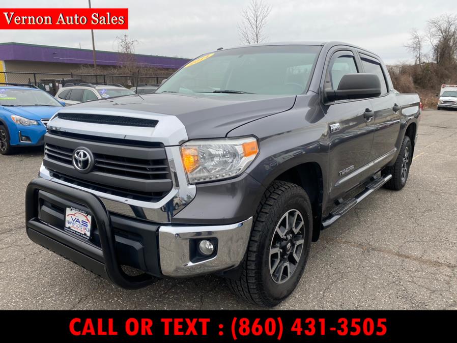 2014 Toyota Tundra 4WD Truck CrewMax 5.7L V8 6-Spd AT SR5 (Natl), available for sale in Manchester, Connecticut | Vernon Auto Sale & Service. Manchester, Connecticut