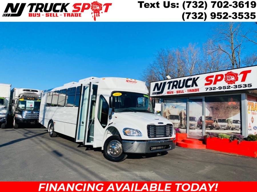 2018 FREIGHTLINER M2 106 DEFENDER 33 PASSENGER DEFENDER SHUTTLE BUS + NO CDL, available for sale in South Amboy, New Jersey | NJ Truck Spot. South Amboy, New Jersey
