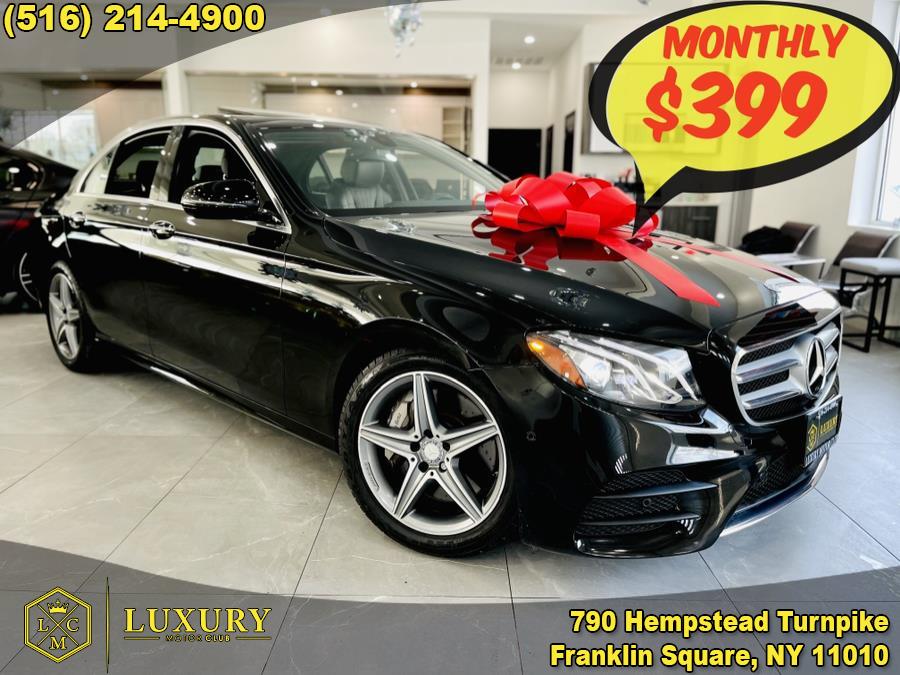 2017 Mercedes-Benz E-Class E 300 Sport 4MATIC Sedan, available for sale in Franklin Square, New York | Luxury Motor Club. Franklin Square, New York