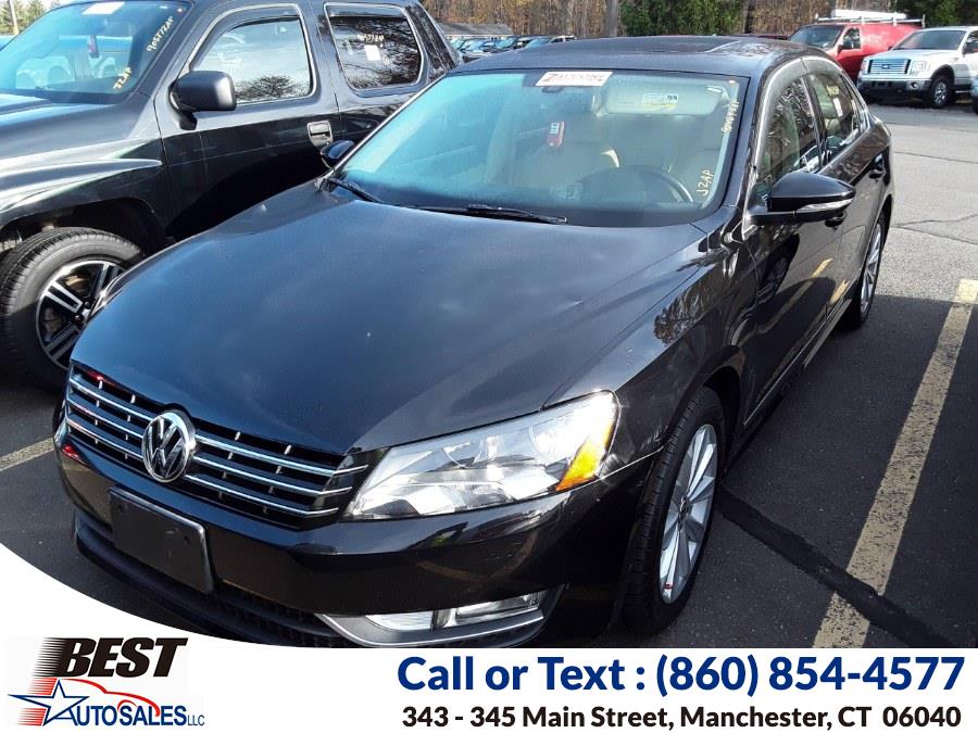 2012 Volkswagen Passat 4dr Sdn 2.5L Auto SEL Premium PZEV, available for sale in Manchester, Connecticut | Best Auto Sales LLC. Manchester, Connecticut