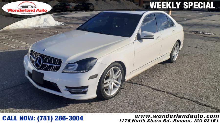 2013 Mercedes-Benz C-Class 4dr Sdn C300 Sport 4MATIC, available for sale in Revere, Massachusetts | Wonderland Auto. Revere, Massachusetts