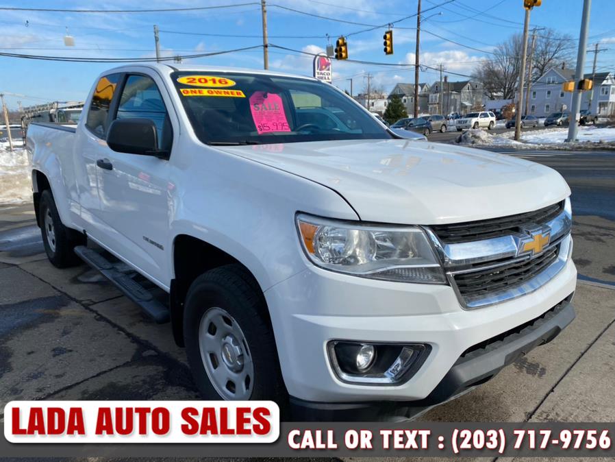 2016 Chevrolet Colorado 2WD Ext Cab 128.3" WT, available for sale in Bridgeport, Connecticut | Lada Auto Sales. Bridgeport, Connecticut