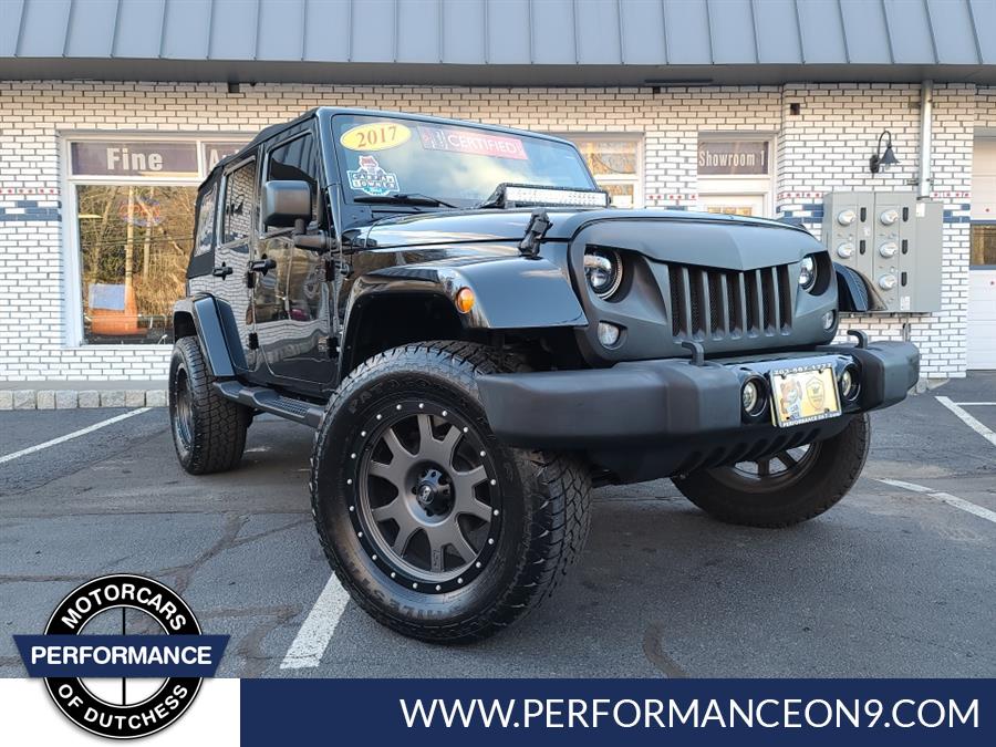 2016 Jeep Wrangler Unlimited 4WD 4dr Sahara, available for sale in Wappingers Falls, New York | Performance Motor Cars. Wappingers Falls, New York