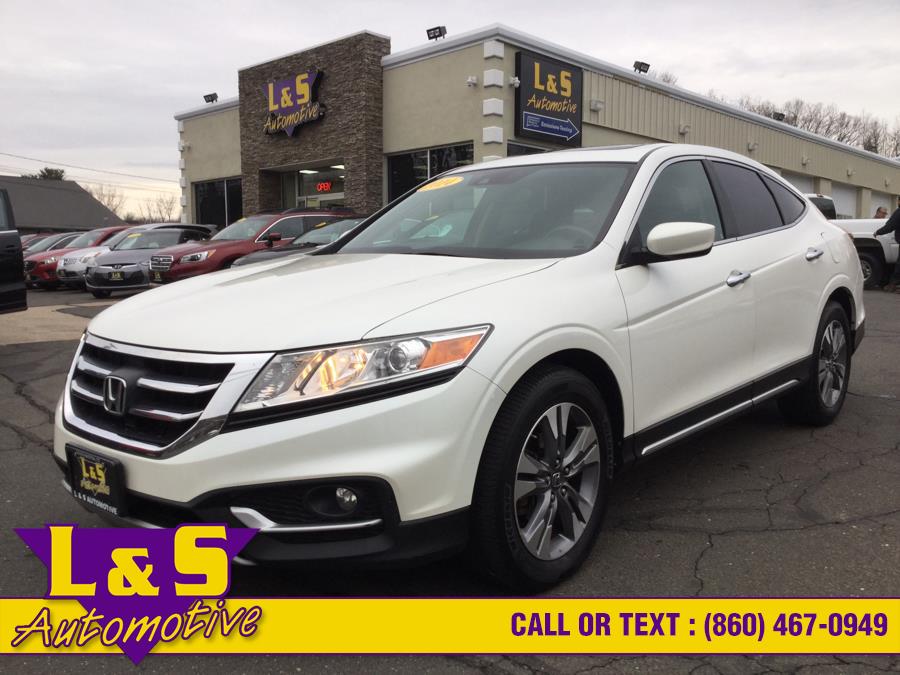2014 Honda Crosstour 4WD V6 5dr EX-L, available for sale in Plantsville, Connecticut | L&S Automotive LLC. Plantsville, Connecticut
