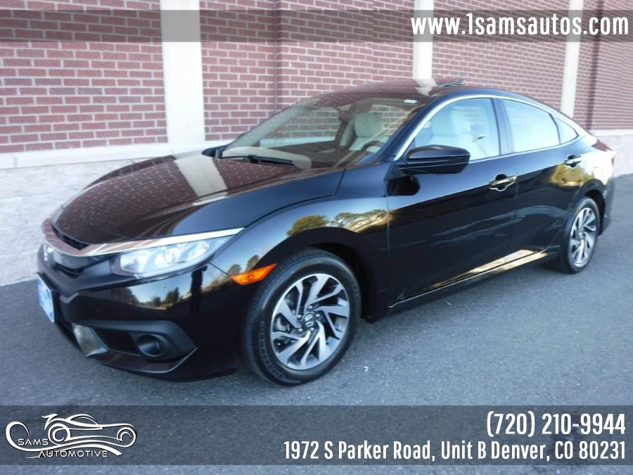 2016 Honda Civic Sedan 4dr CVT EX w/Honda Sensing, available for sale in Denver, Colorado | Sam's Automotive. Denver, Colorado