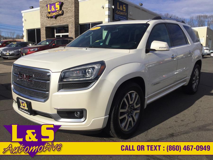 2014 GMC Acadia AWD 4dr Denali, available for sale in Plantsville, Connecticut | L&S Automotive LLC. Plantsville, Connecticut