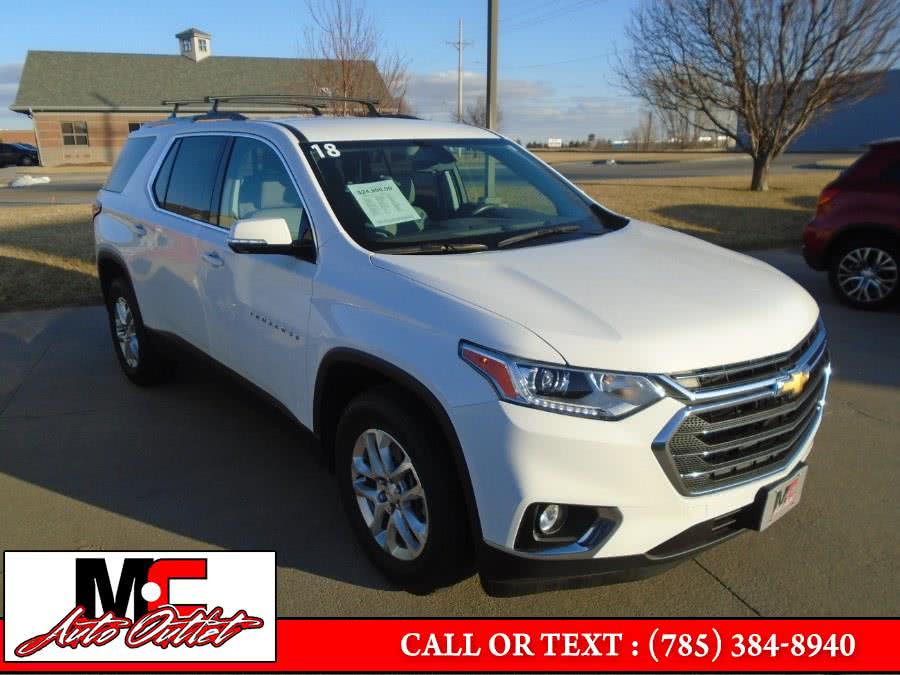 2018 Chevrolet Traverse FWD 4dr LT Cloth w/1LT, available for sale in Colby, Kansas | M C Auto Outlet Inc. Colby, Kansas