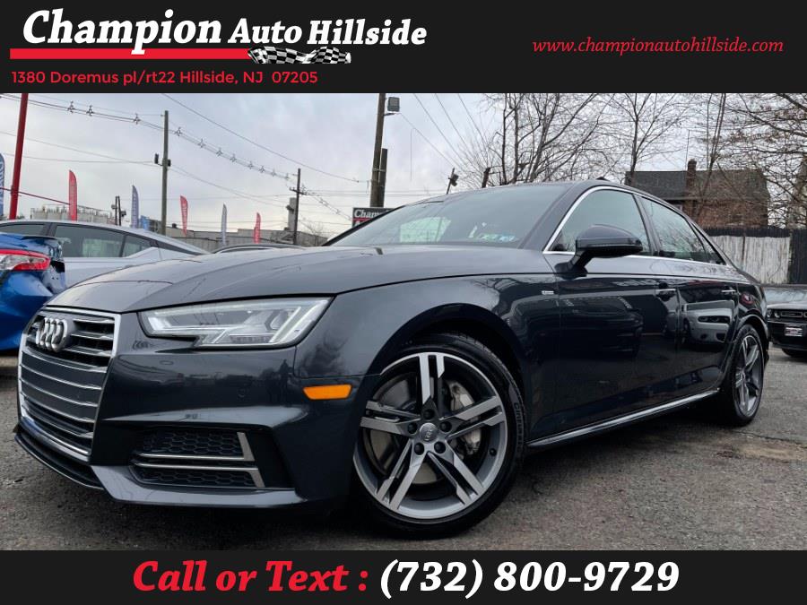 2017 Audi A4 2.0 TFSI Auto Premium Plus quattro AWD, available for sale in Hillside, New Jersey | Champion Auto Sales. Hillside, New Jersey