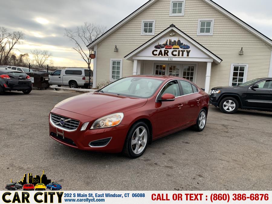 2012 Volvo S60 FWD 4dr Sdn T5 w/Moonroof, available for sale in East Windsor, Connecticut | Car City LLC. East Windsor, Connecticut