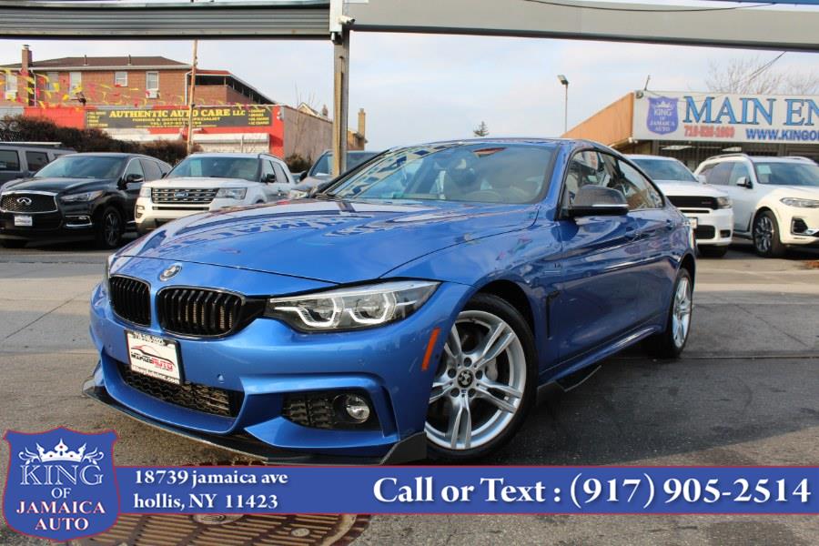 2018 BMW 4 Series 440i xDrive Gran Coupe, available for sale in Hollis, New York | King of Jamaica Auto Inc. Hollis, New York