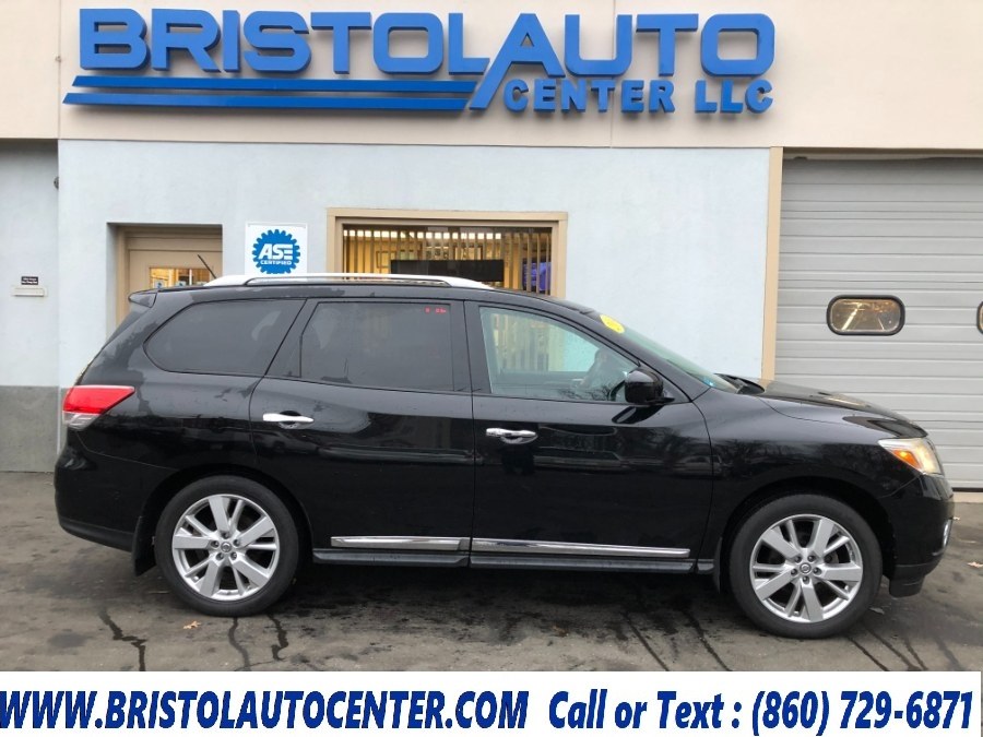 2014 Nissan Pathfinder 4WD 4dr Platinum, available for sale in Bristol, Connecticut | Bristol Auto Center LLC. Bristol, Connecticut