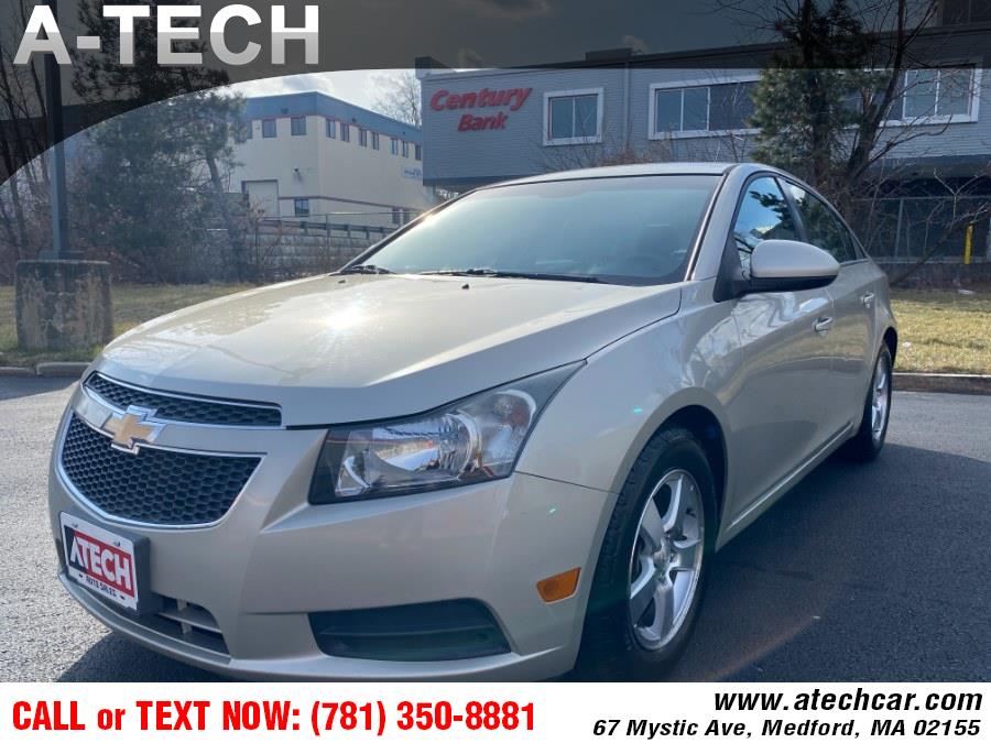 2013 Chevrolet Cruze 4dr Sdn Man 1LT, available for sale in Medford, Massachusetts | A-Tech. Medford, Massachusetts