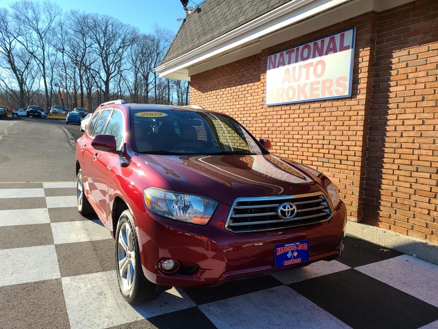 2009 Toyota Highlander 4WD 4dr V6 Sport, available for sale in Waterbury, Connecticut | National Auto Brokers, Inc.. Waterbury, Connecticut