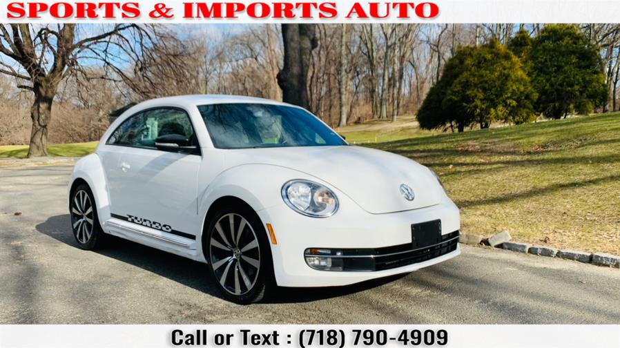 2012 Volkswagen Beetle 2dr Cpe DSG 2.0T White Turbo Launch Edition PZEV, available for sale in Brooklyn, New York | Sports & Imports Auto Inc. Brooklyn, New York