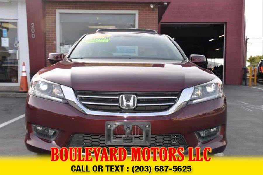 2015 Honda Accord EX-L Sedan 4D, available for sale in New Haven, Connecticut | Boulevard Motors LLC. New Haven, Connecticut