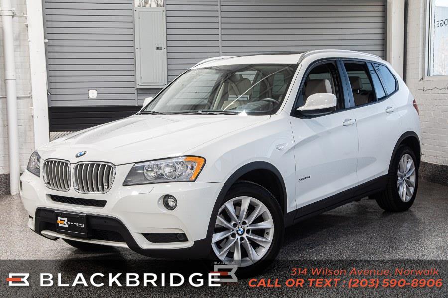 2014 BMW X3 AWD 4dr xDrive28i, available for sale in Norwalk, Connecticut | Black Bridge Motors, LLC. Norwalk, Connecticut