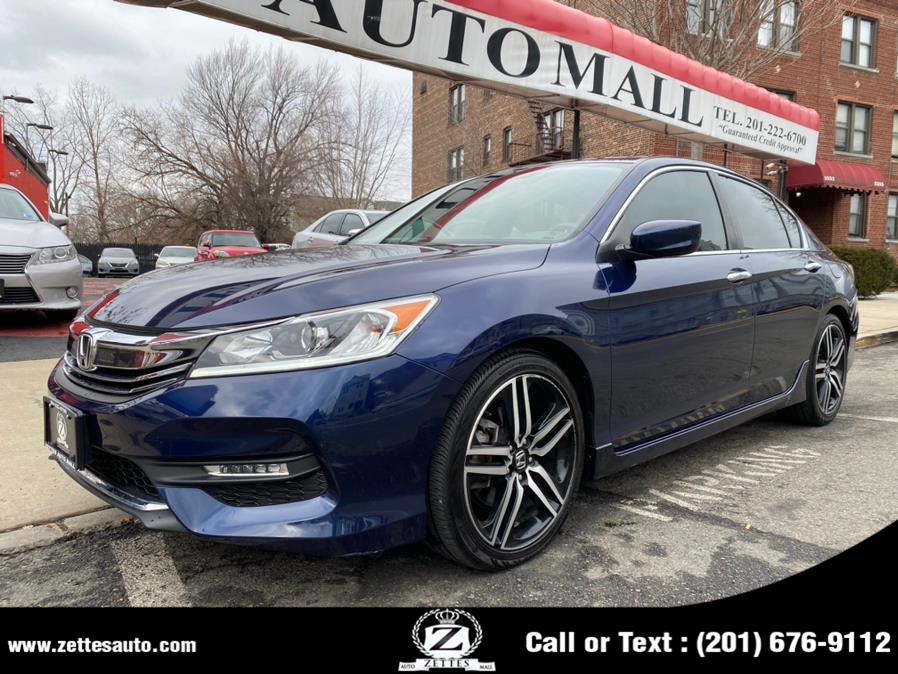 2017 Honda Accord Sedan Sport CVT, available for sale in Jersey City, New Jersey | Zettes Auto Mall. Jersey City, New Jersey