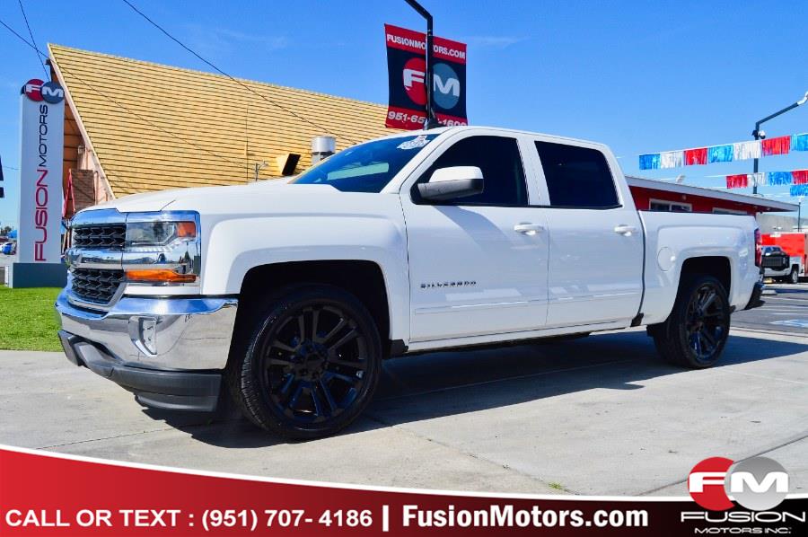 2017 Chevrolet Silverado 1500 2WD Crew Cab 143.5" LT w/1LT, available for sale in Moreno Valley, California | Fusion Motors Inc. Moreno Valley, California