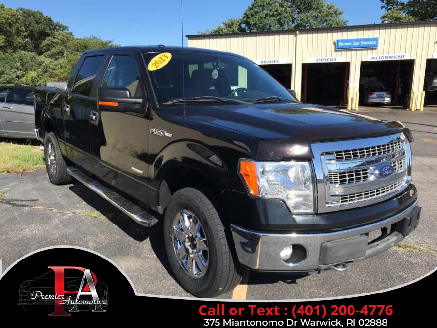 2013 Ford F-150 4WD SuperCrew 145" XLT, available for sale in Warwick, Rhode Island | Premier Automotive Sales. Warwick, Rhode Island
